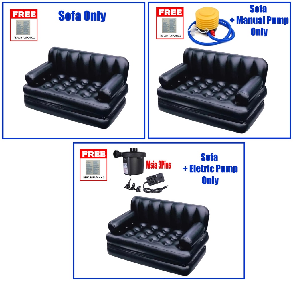 Comfort Quest Inflatable Air Bestway Sofa Bed Mattress 75056 75054 ...