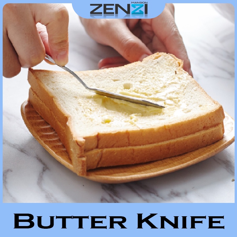 1PC Butter Knife Cake Spatula Breakfast Tool Stainless Steel Butter ...