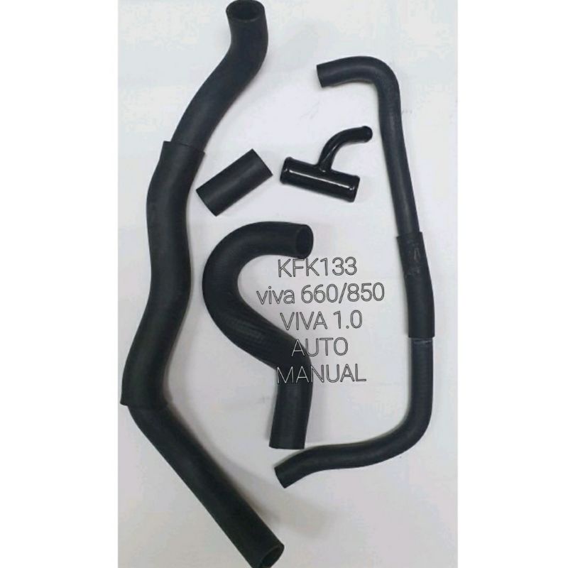 RADIATOR HOSE SET 5PC VIVA 660 850 1000 Shopee Malaysia