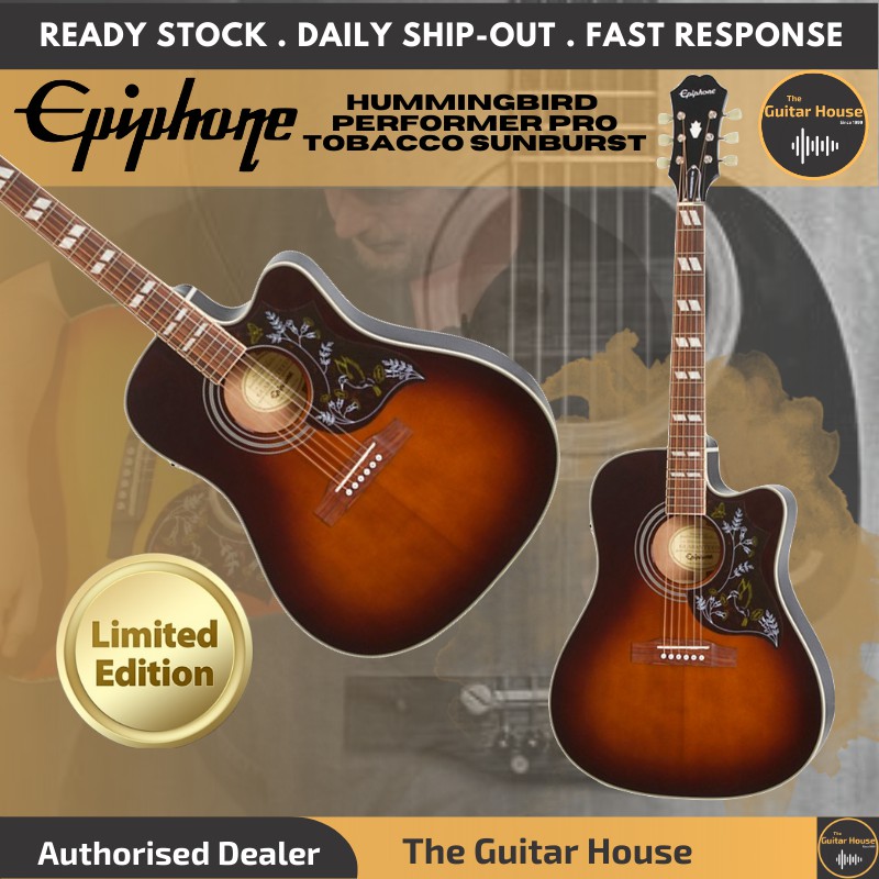 Epiphone hummingbird deals performer pro