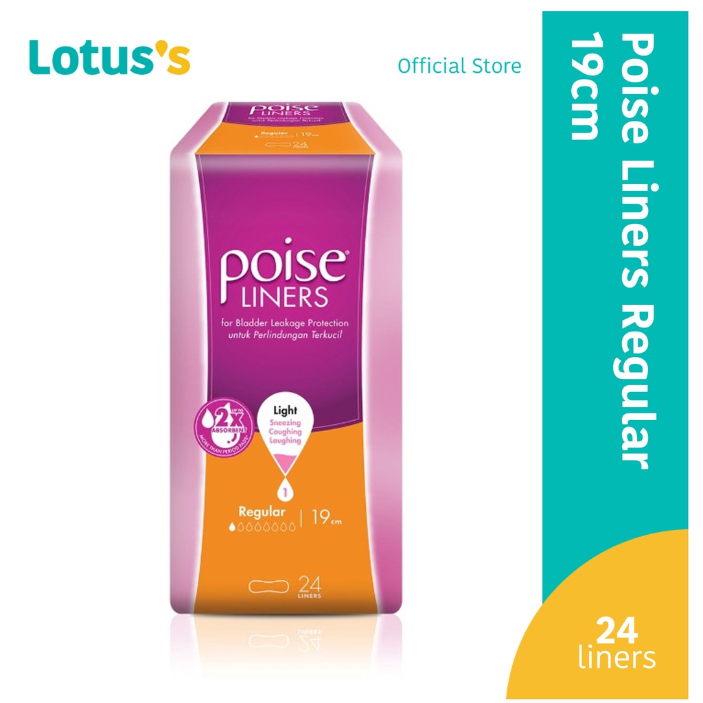 Poise® Malaysia  Poise Liners Regular