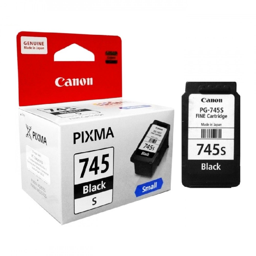 Canon PG-745S Black Genuine Ink-Cartridge For iP2870S/MG2577S/3070S ...