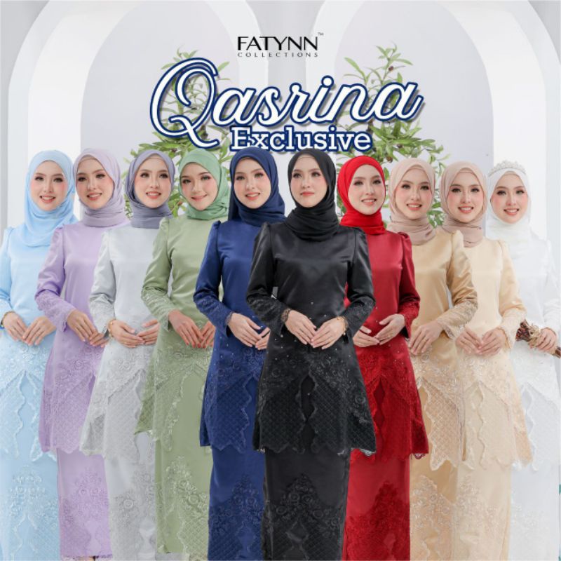 BAJU KURUNG MODEN, BAJU KURUNG, KURUNG MODEN, BAJU KURUNG VIRAL, KURUNG  SATTIN, BAJU KURUNG SATIN, QASRINA SUMAYA