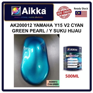 AIKKA AK200012 Yamaha Y15 V2 Cyan Green Pearl / Y Suku Hijau / Cat 2k