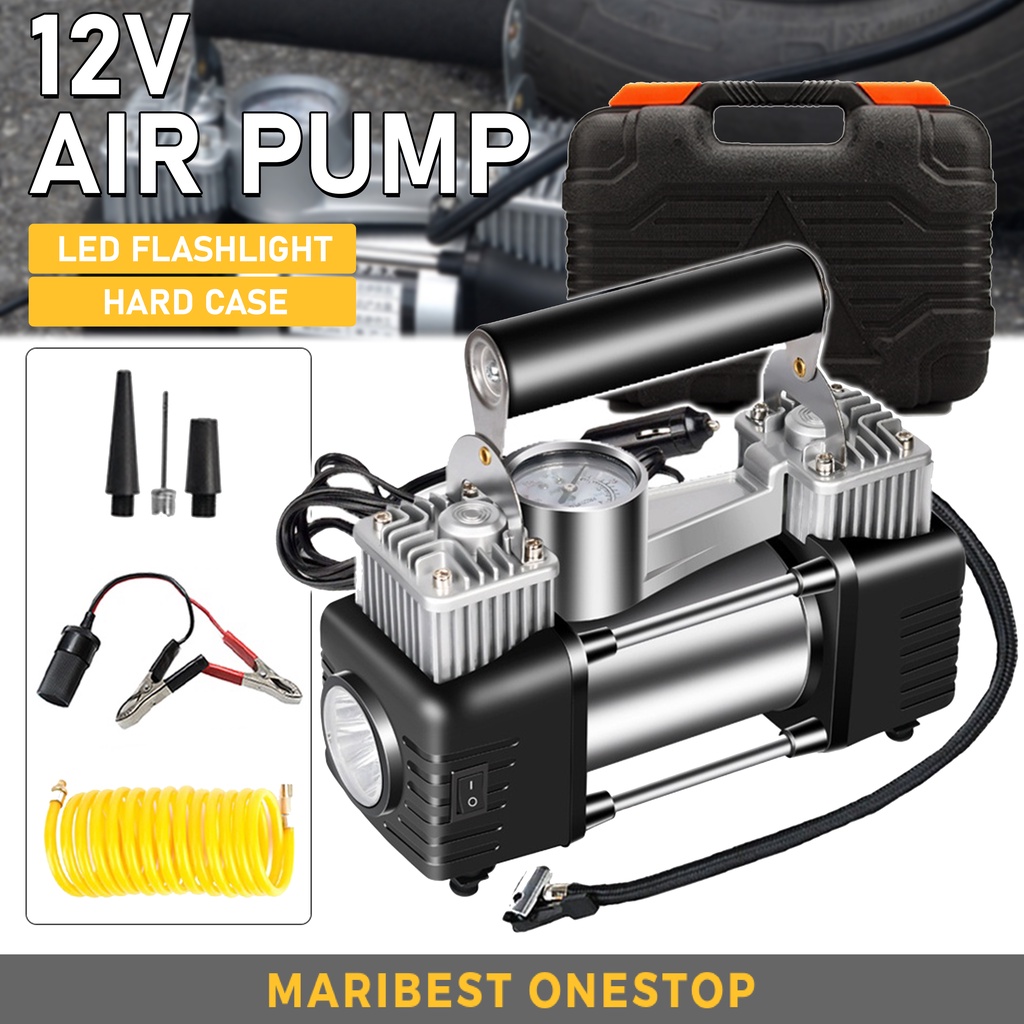 Heavy Duty Portable Air Compressor Air Pump Tyre Mini Air Compressor