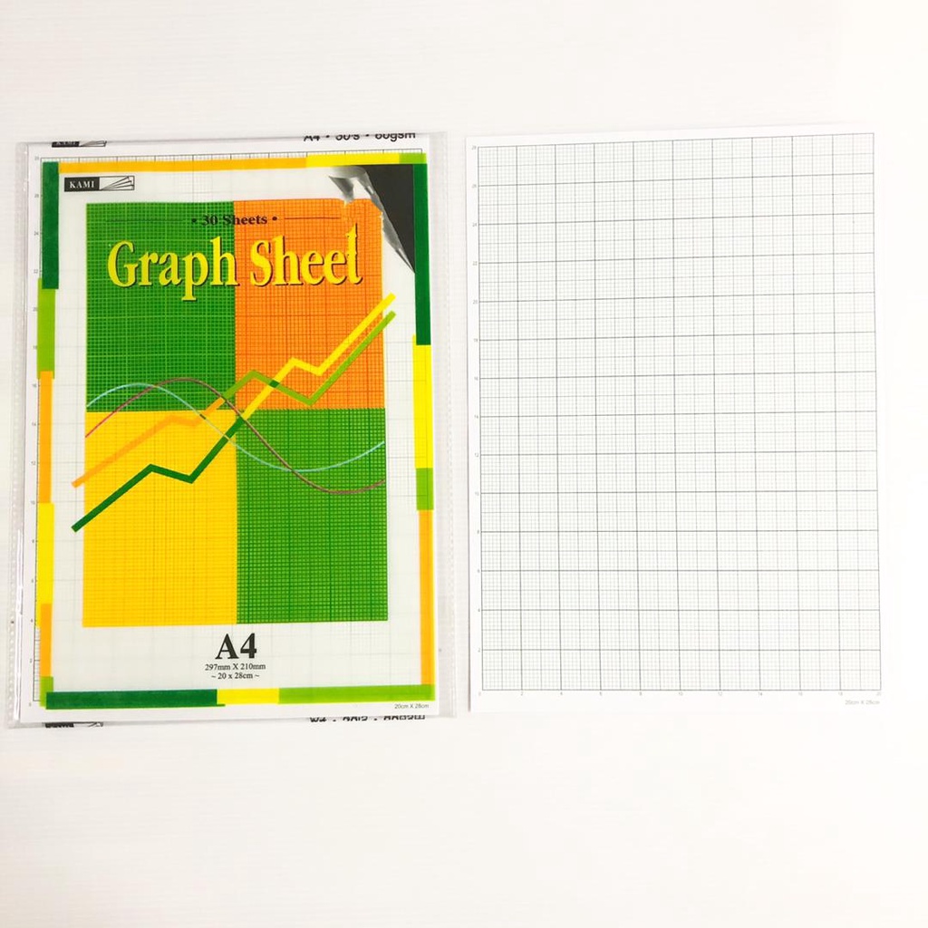 KAMI A4 GRAPH PAPER 30SHEET 60GSM (SKOT7004) Shopee Malaysia