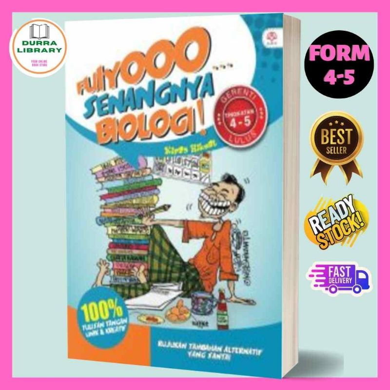 Buku Fuiyooo... Senangnya BIOLOGI SPM KSSM Tingkatan 4 - 5 (Nota ...