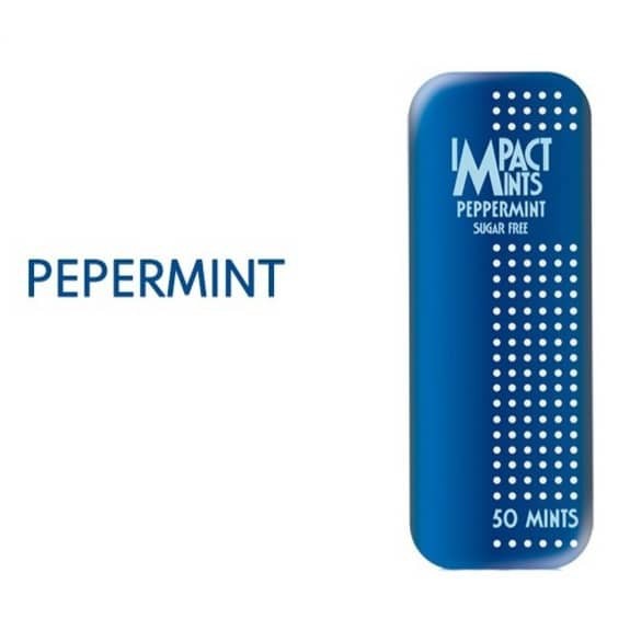 IMPACT Mints - Sugar-free Mints (6 x 14G) IMPACT MINTS SUGAR FREE (70s ...