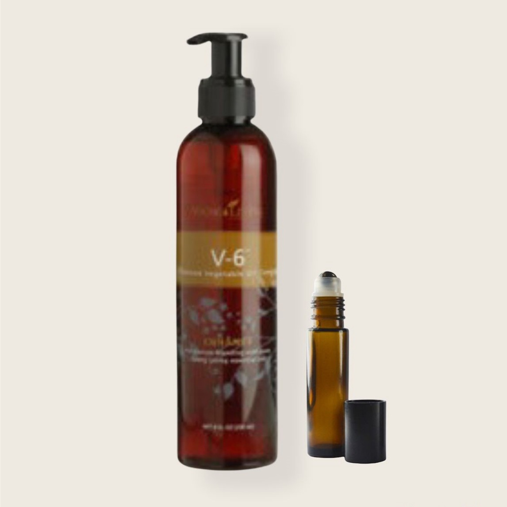 Young Living V6 Or V6 Enhanced Vegetable Oil Complex YL / Repack 10ml
