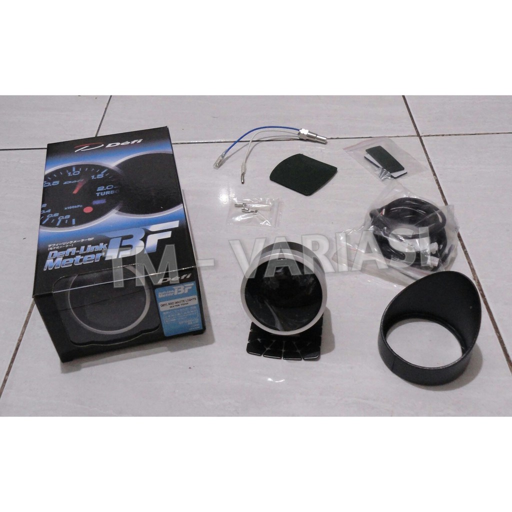 Water Temp Defi Link Meter BF CU II indication to measure temperature ...