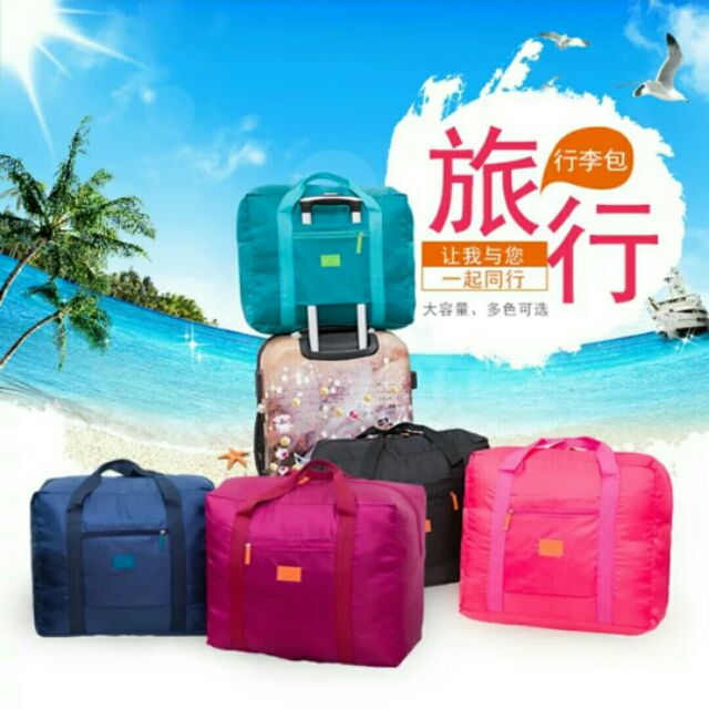 JMALL HAPPY TRAVEL Duffel Bag luggage duffel bag Luggage Outdoor Bag