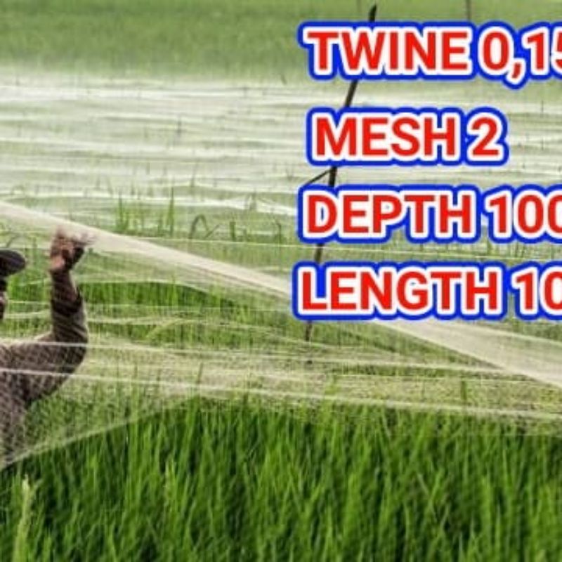 Bird Net/Rice Field Net 2.5 Inch 0.15 | Shopee Malaysia
