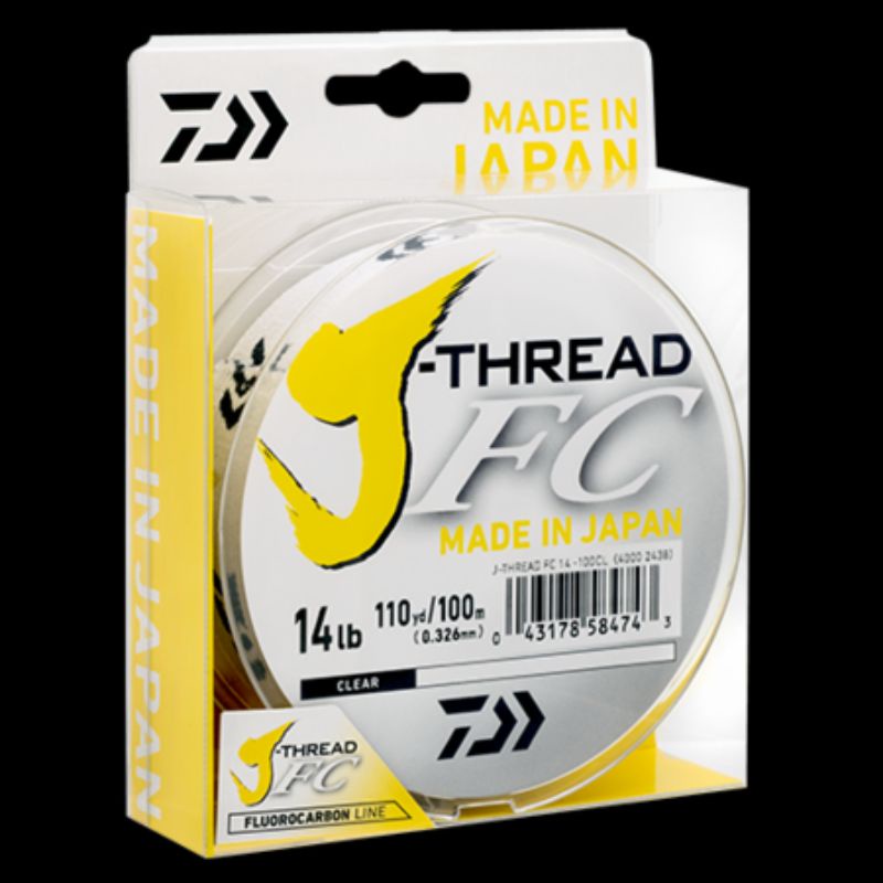 Daiwa J-Thread FC Fluorocarbon Leader Line 50m/ 100m-Made In Japan