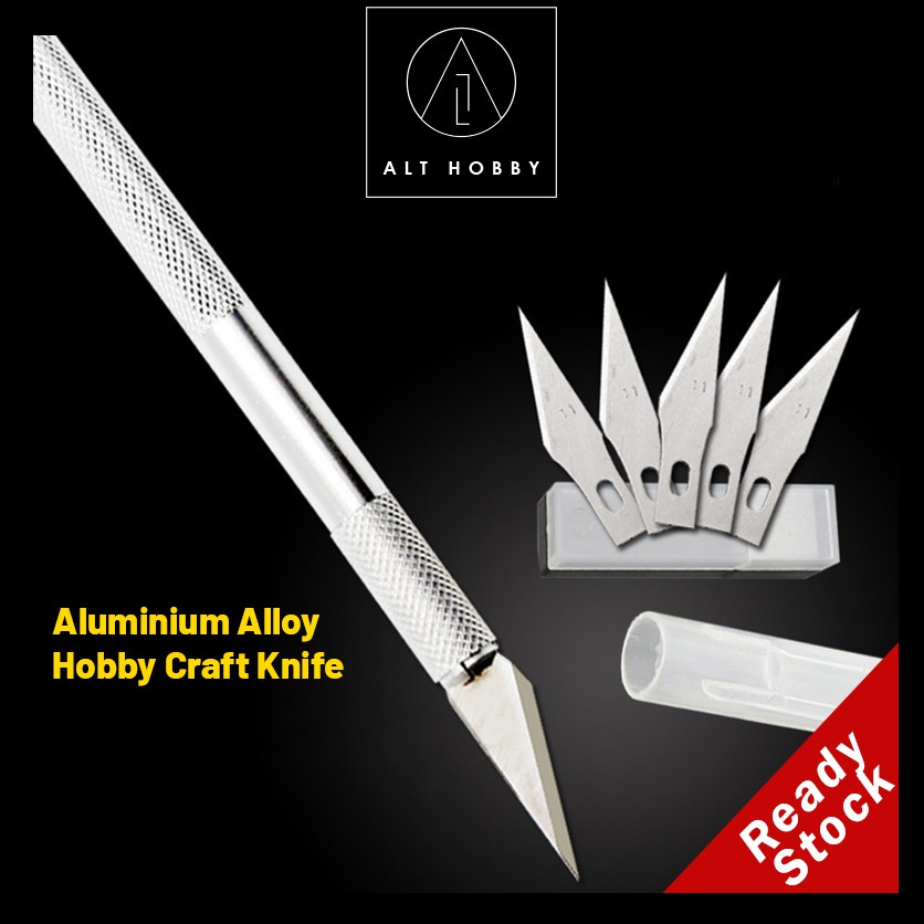 [Ready Stock] Hobby Craft Knife/ Aluminum Alloy Craft Knife/ Gundam