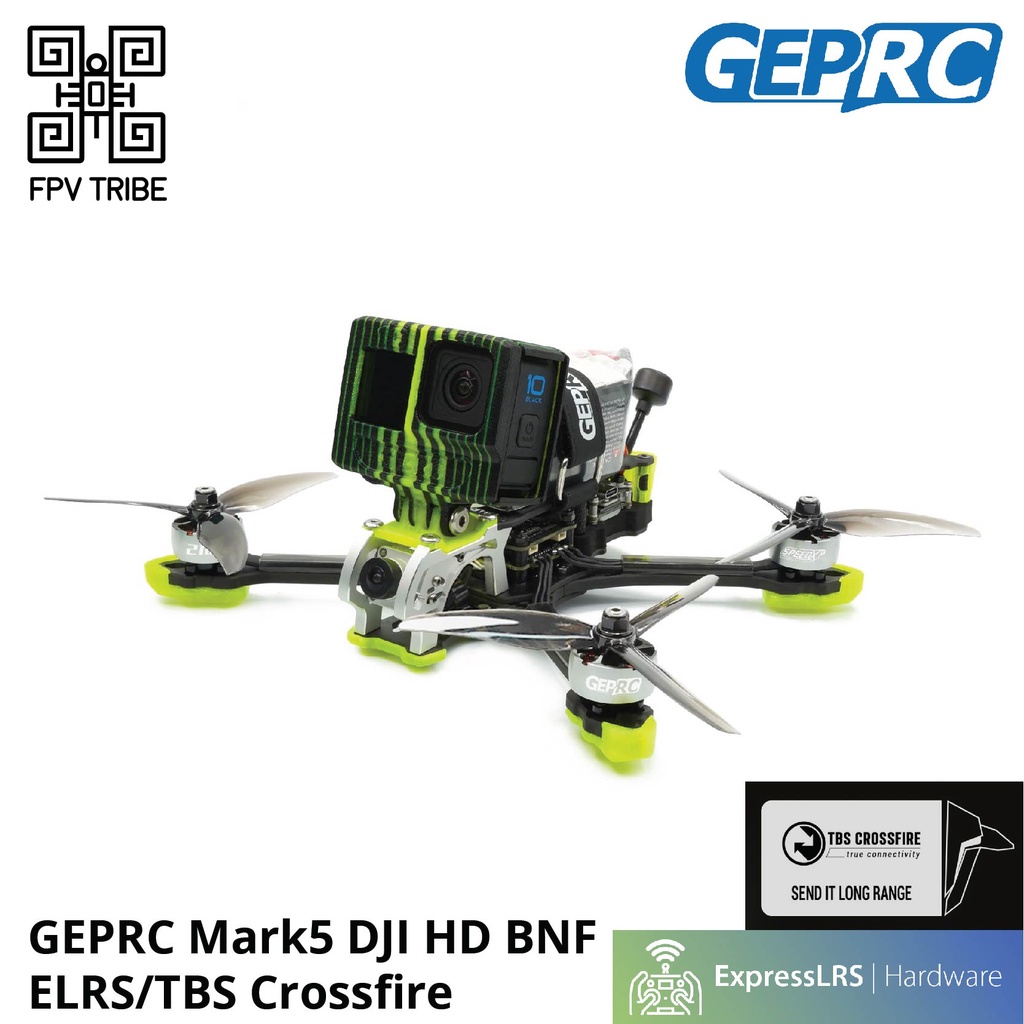GEPRC MARK5 HD Vista Freestyle FPV Drone (6S, ELRS 2.4G) 