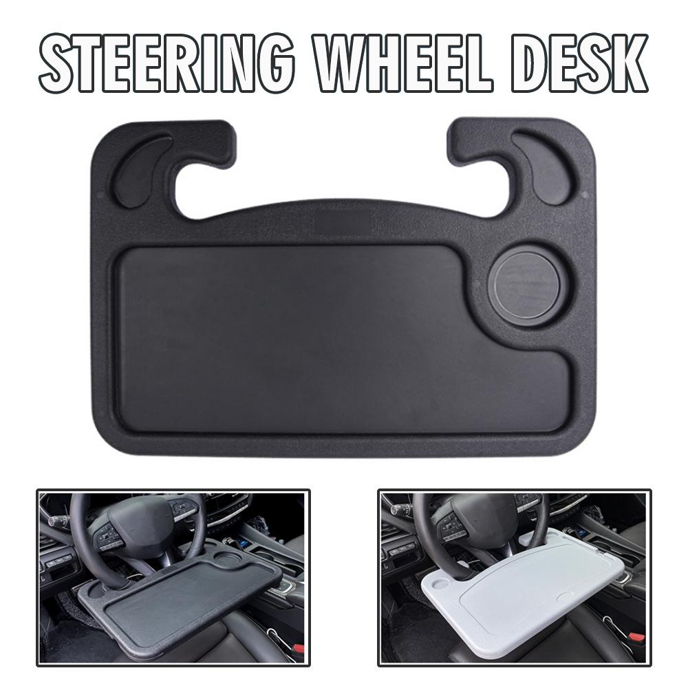 Car Steering Wheel Tray Desk Eating Table Car Drink Food Coffee Goods