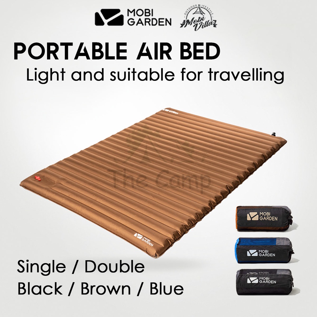 Mobi Garden Portable Air Bed Camping Mattress Tent Inflatable