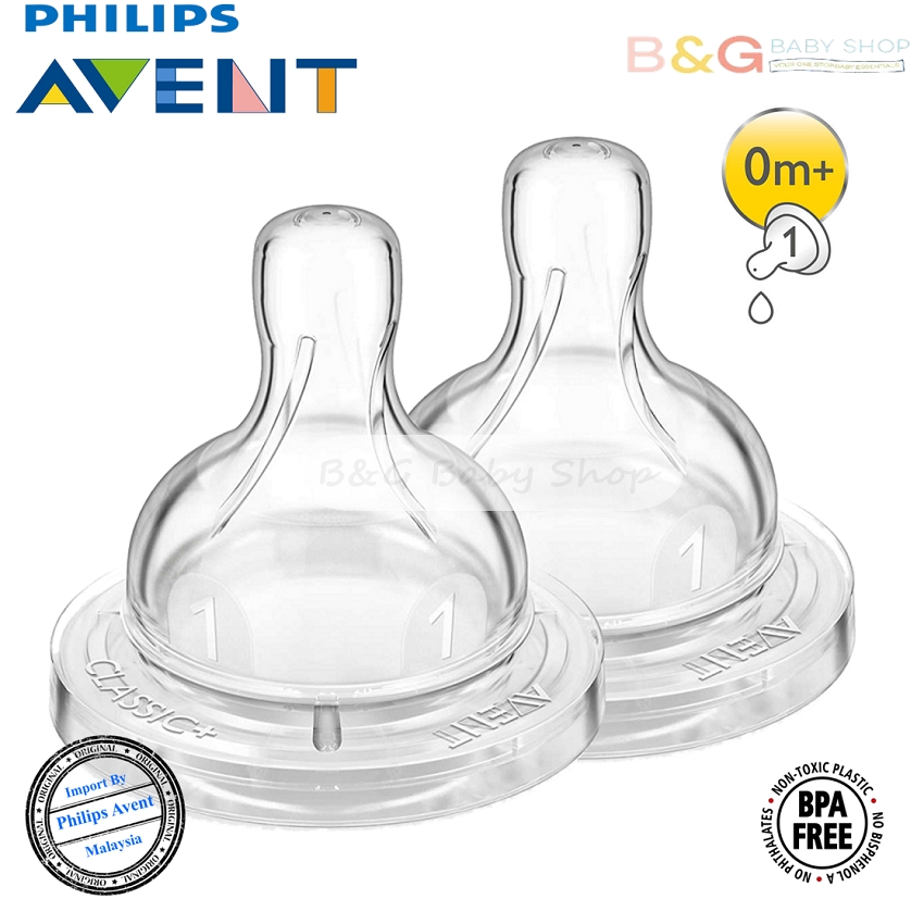 Philips Avent Classic Teat Anti Colic Nipple Puting Botol Susu