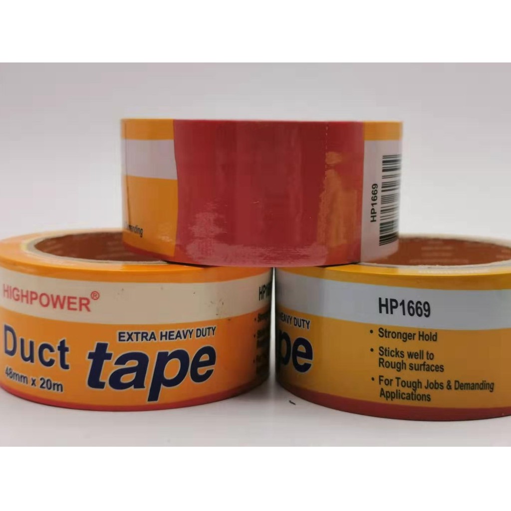 48mm x 20meter HighPower Extra Heavy Duty Cloth Tape Dust Tape | Shopee ...