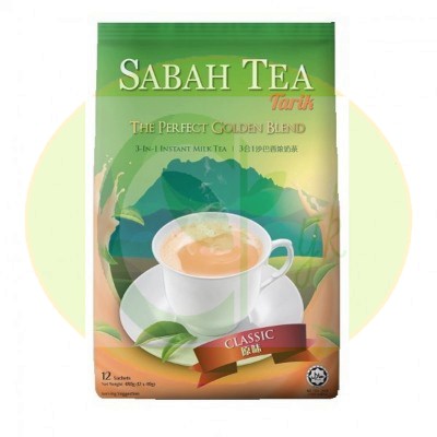 Sabah Tea Instant 3 In 1 Teh Tarik Classic 12s x 40g | Shopee Malaysia