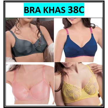 BUTIK NEW STOCK BRA - (KHAS 38C) - WIRED & NON-WIRED
