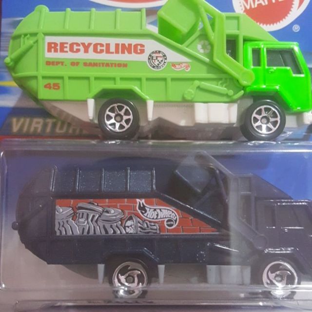 Hot wheels cheap recycling truck