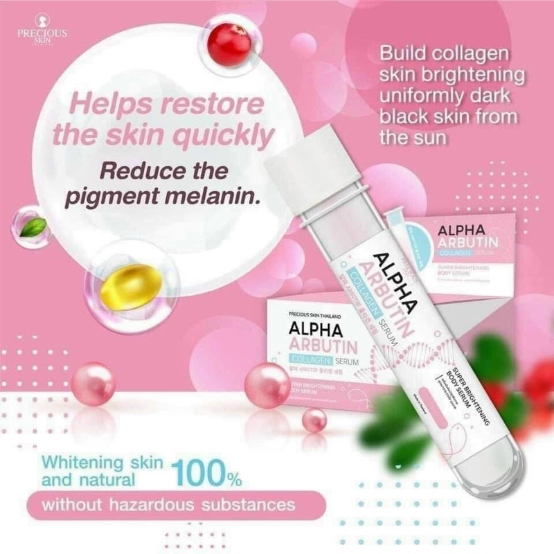 Alpha Arbutin Super Brightening Body Serum Precious Skin Thailand 50ml