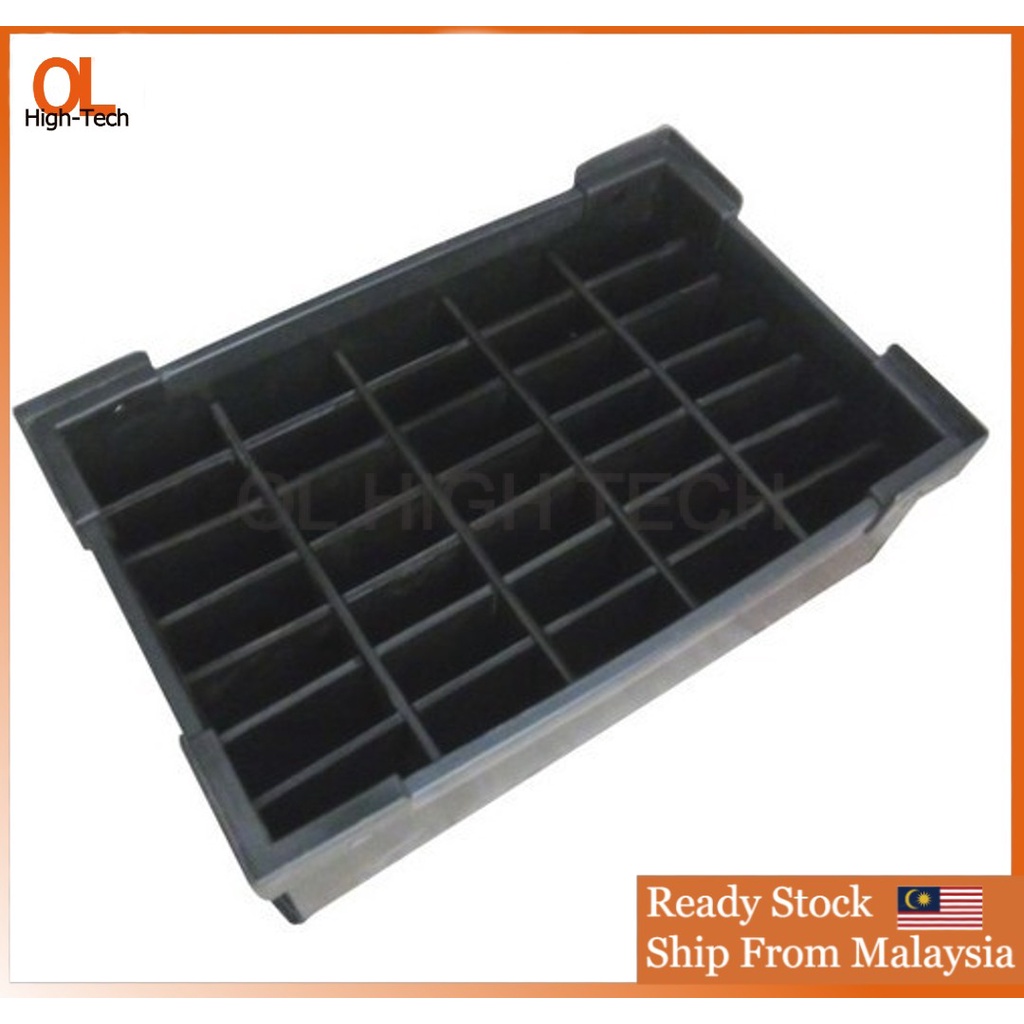 Corrugated PP Plastic Waterproof Boxes Shelf Bins Corrugated PP