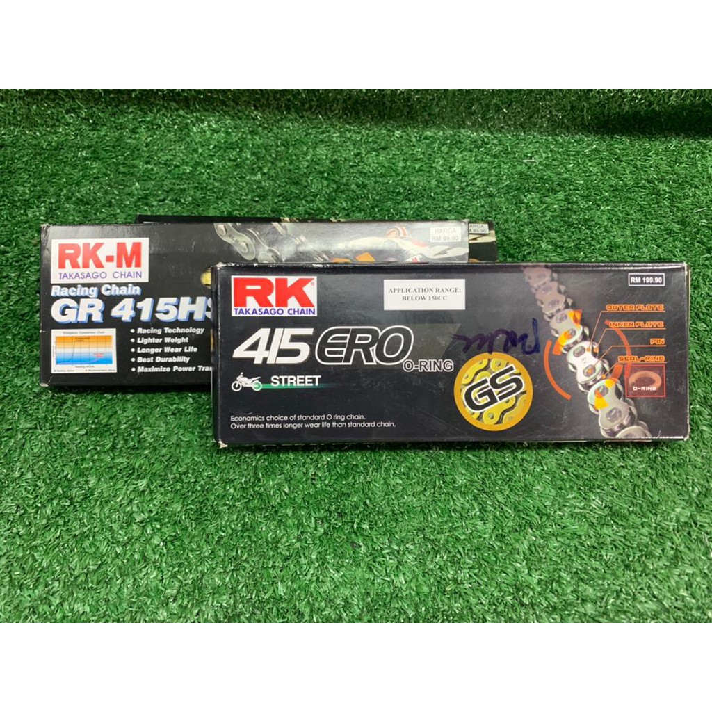 RANTAI MOTOR RK O-RING 415M // RKM 415M High Quality 415 GOLD 🔥 ...