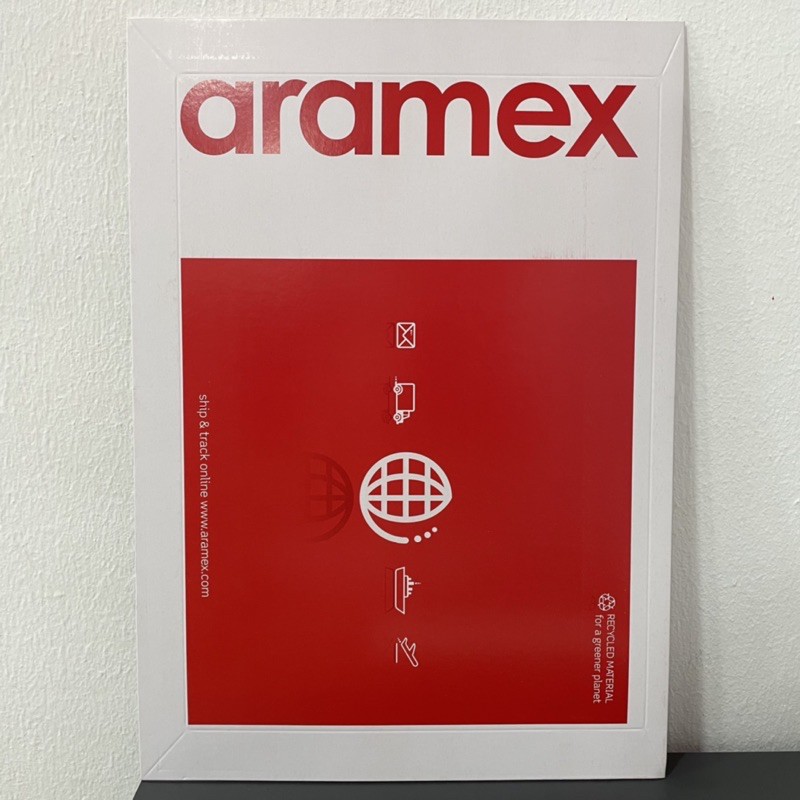 Premium Quality 💯Aramex Hardcover Courier Cardboard Envelope Document Envelope Shopee Malaysia