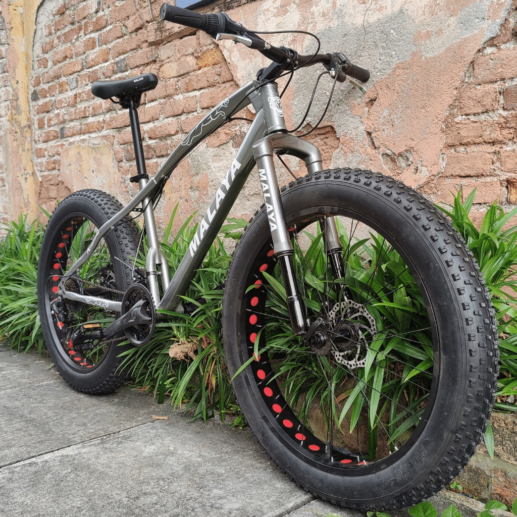 Basikal Elektrik Shimano Fat Bike Fatbike Bicycle Shopee Malaysia