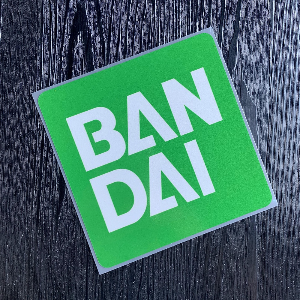 Bandai Car Stickers Well-Known Japanese Anime Gundam Anime Decalls ...