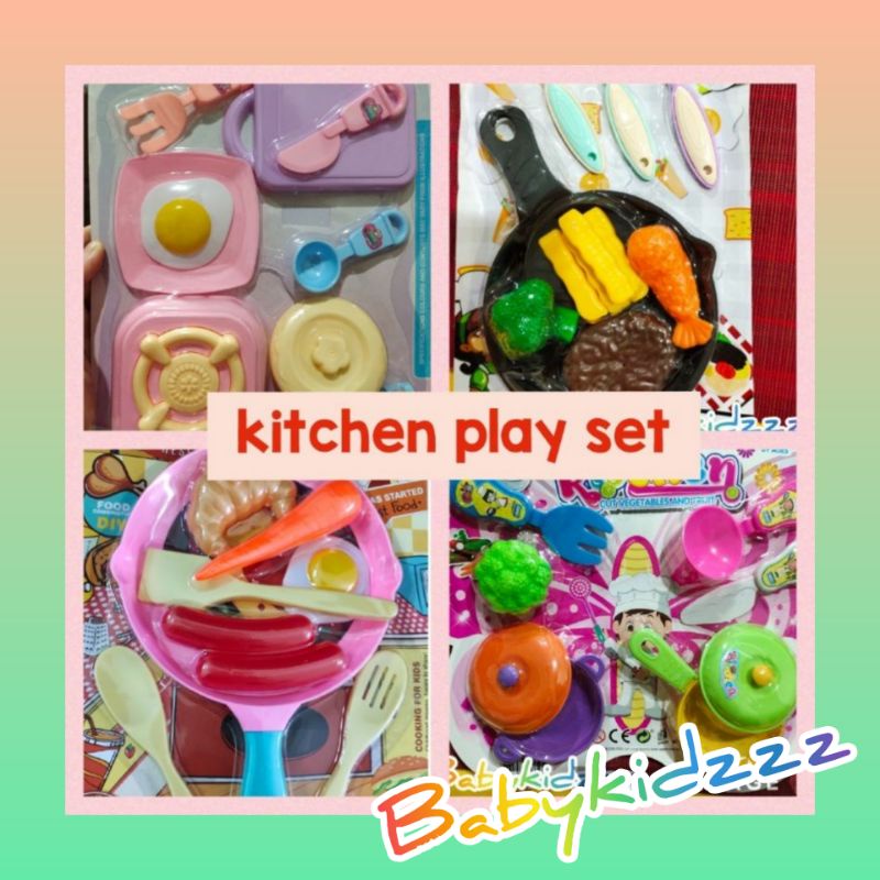[🇲🇾 Ready Stock] Kitchen Toys Pretend Play Dotor Toy Food Toys Set Mainan  Dapur masak-masak