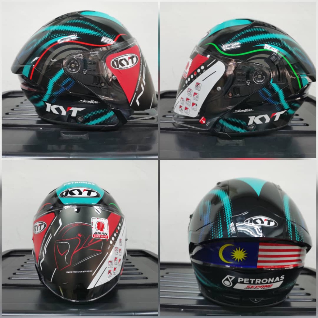 Helmet best sale kyt petronas