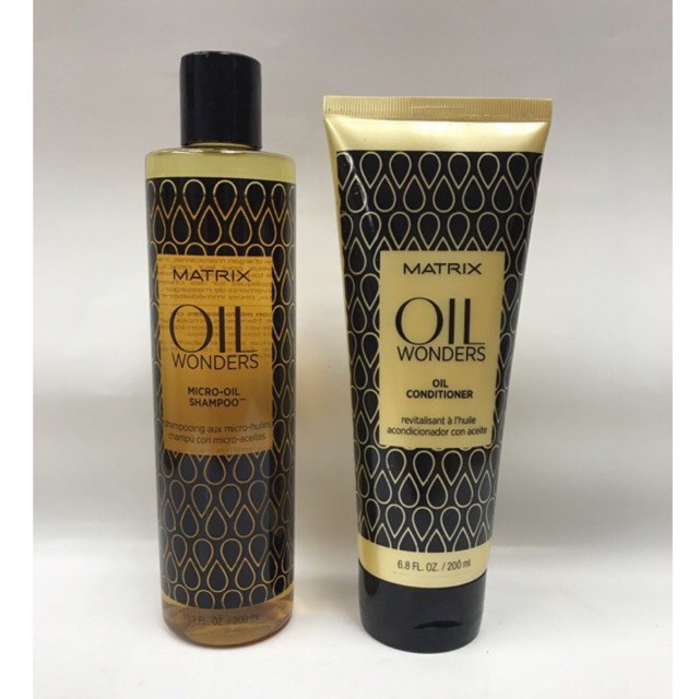 Matrix Oil Wonders Shampoo 300ml , Conditioner 200ml Shopee Malaysia
