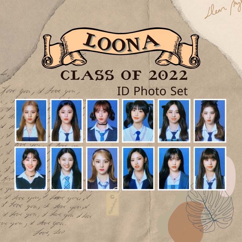 Loona ID Photo Set 12 Members | Shopee Malaysia