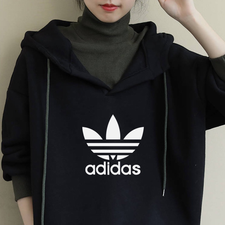 Adidas turtleneck hoodie online