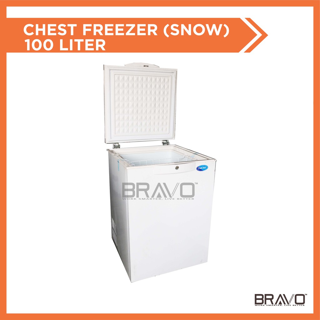 SNOW BDW100 Chest Freezer Top Opening Deep Freezer Peti Sejuk Beku ...