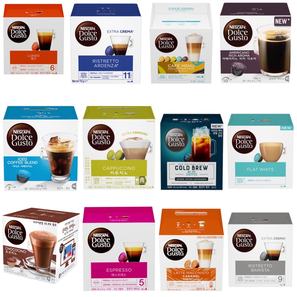 Dolce gusto iced outlet coffee pods