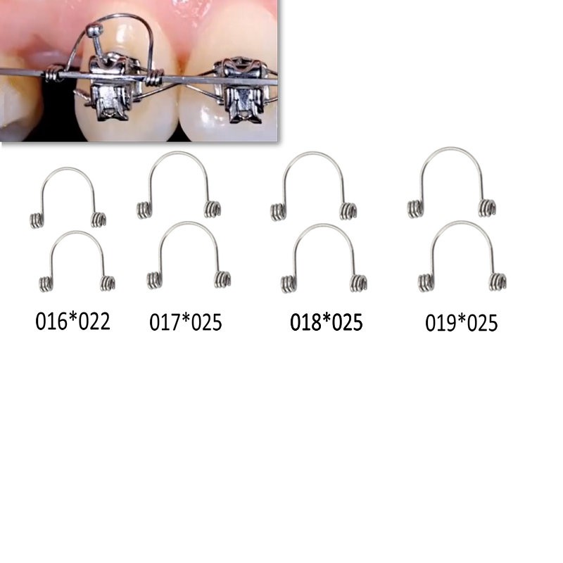 Rectangular Wire Torque Springs 10-Pack Dental Orthodontic Anterior ...