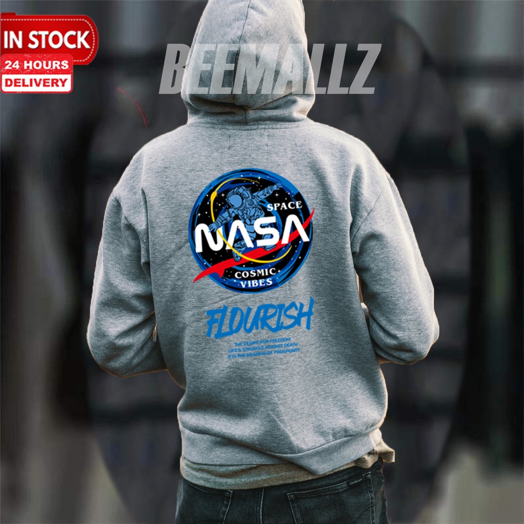 Ready Stock Hoodie Nasa Long Sleeve Jacket Hoodie Man Hoodie Women Baju Hoodie Perempuan Baju Hoodie Lelaki Shopee Malaysia