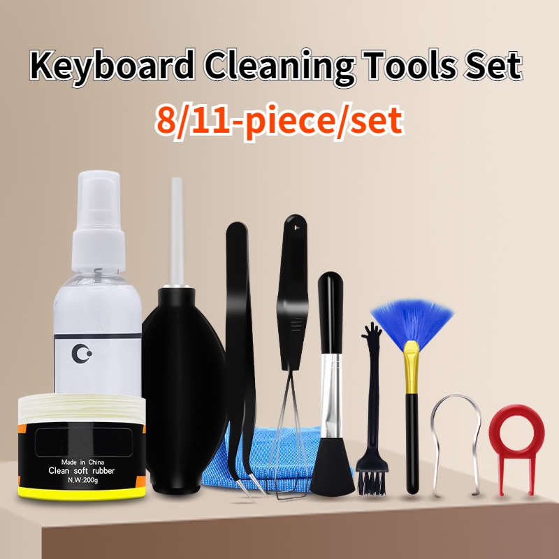 8/11-piece/set Mechanical Keyboard Cleaning Tools Set for Laptop ...