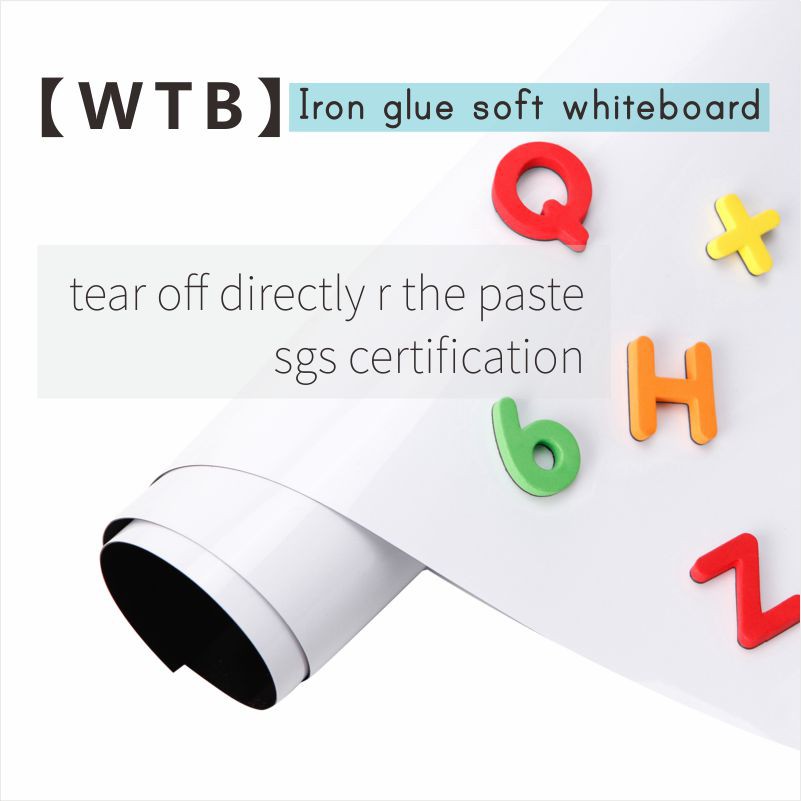 Can attract whiteboard wall sticker/office soft