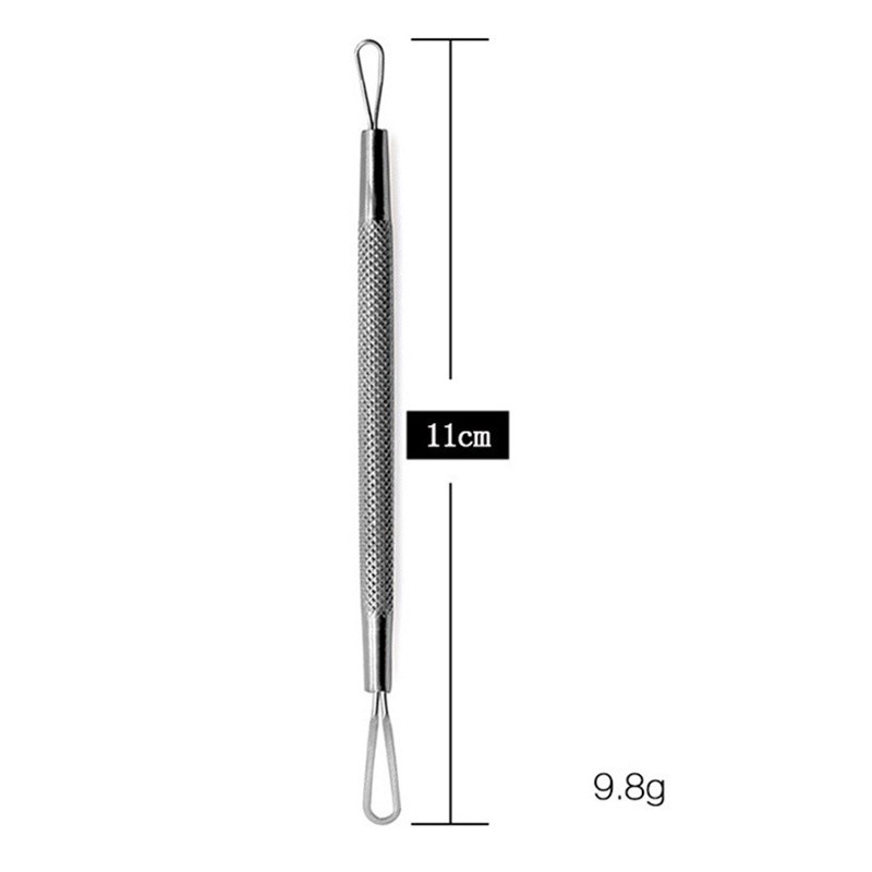 1Pc Hot Sale New Stainless Steel Blackhead Pimples Double Rings Squeeze ...