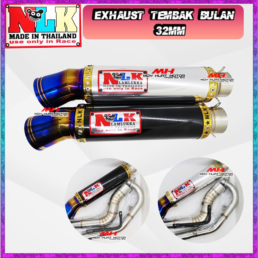 【y15zrlc135 Footrest Ori Boleh Pasang】nlk Exhaust Pipe Nlk Ekzos Motor Yamaha Y15zr Lc135