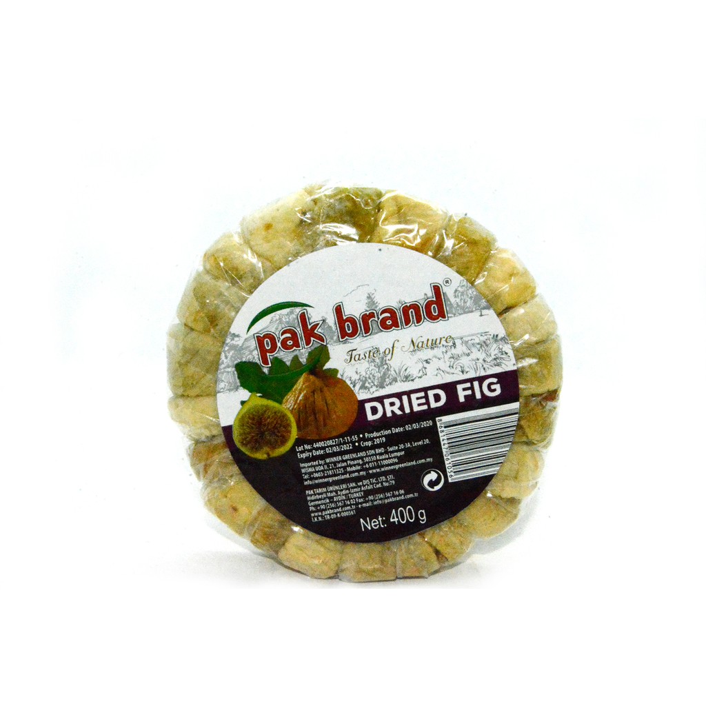 DRIED FIG PAK BRAND turkey buah tin تين مجفف نوع اول تركي Shopee Malaysia