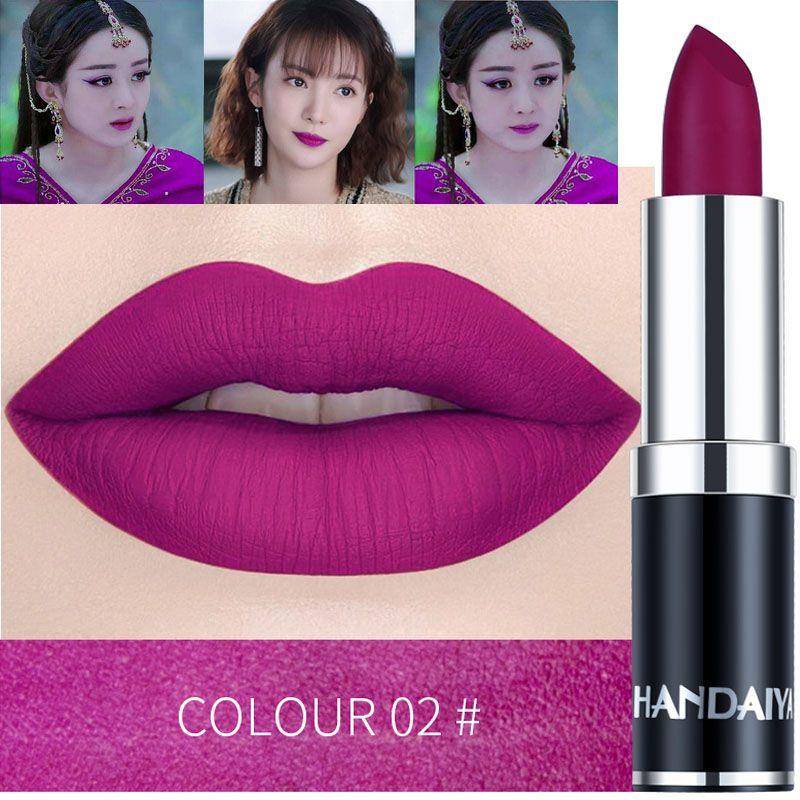 11 Colors Lipstick Velvet Matte Matte Lipstick Cherries Color Milk Tea ...