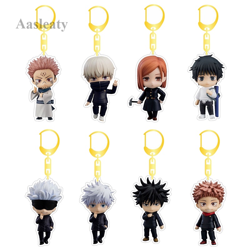 Jujutsu Kaisen Double-sided Acrylic Keychain Cute Yuji Itadori Gojo ...