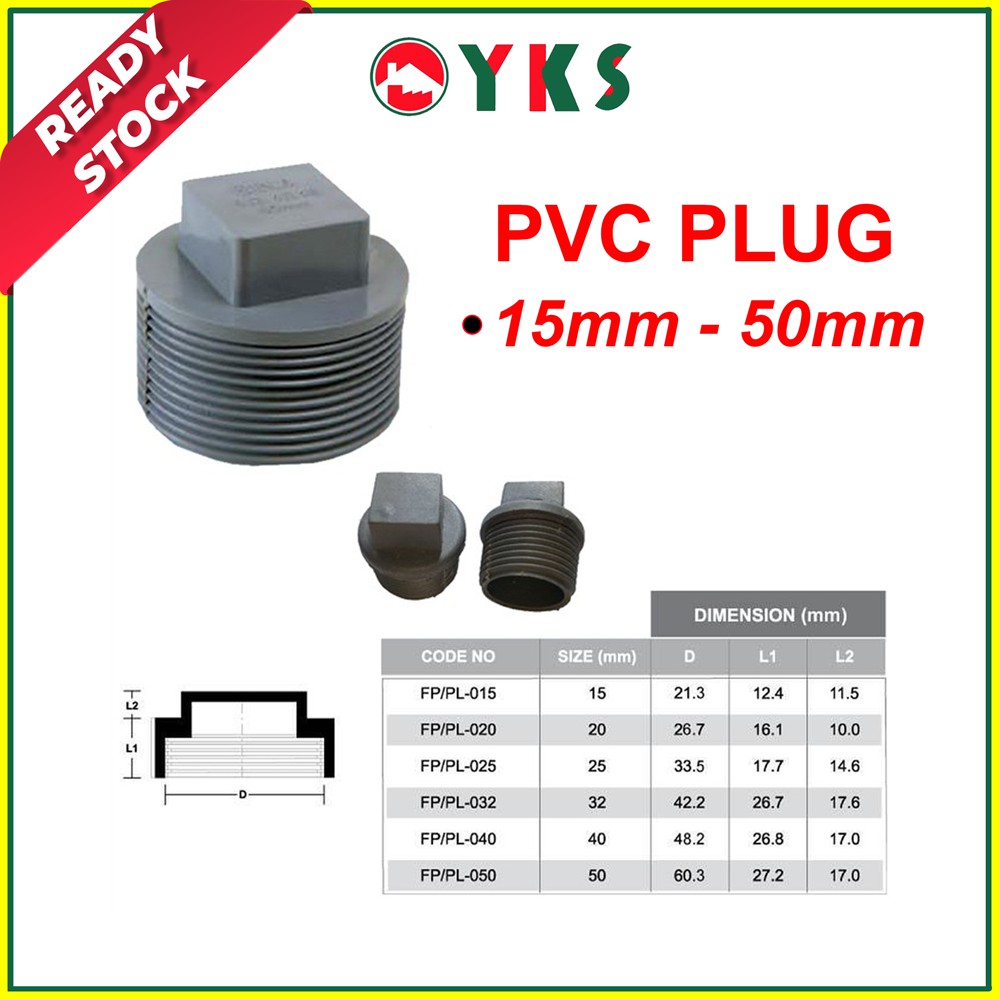 UCLEVER Drip Irrigation End Plug 100 Pieces For 1/4 Inch Tube Closure Goof Hole Plugs Irrigation Stopper