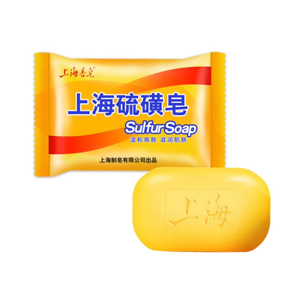 Shanghai Sulphur Soap 85g 上海硫磺皂 ~ New Packaging 全新包装 100 Authentic Shopee Malaysia